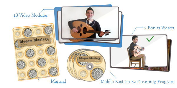 Oud Geek Package - Maqam Mastery Program, Oud for Guitarists